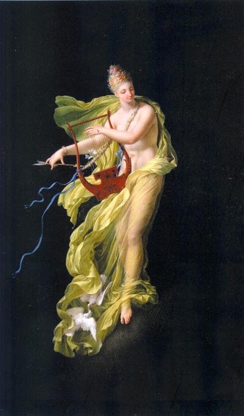 WikiOO.org - אנציקלופדיה לאמנויות יפות - ציור, יצירות אמנות Anne Louis Girodet De Roussy Trioson - Four Seasons 01, Spring