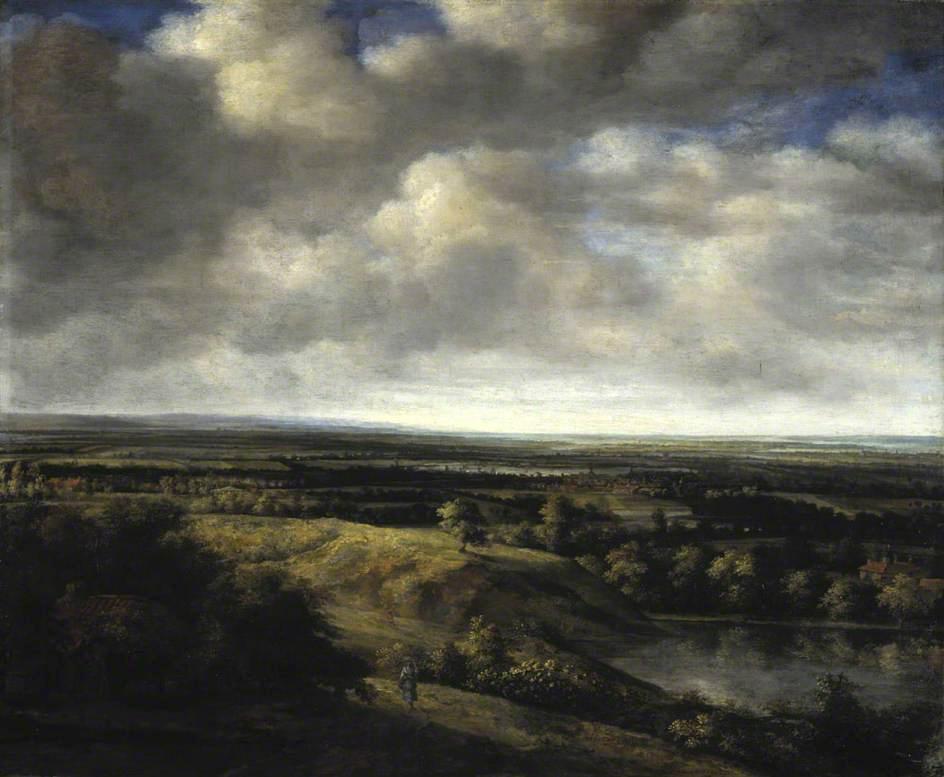 Wikioo.org - The Encyclopedia of Fine Arts - Painting, Artwork by Philips De Koninck - Extensive Landscape