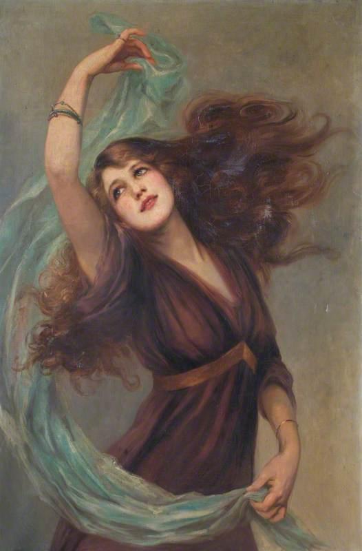 WikiOO.org - Encyclopedia of Fine Arts - Maleri, Artwork Beatrice Offor - Esme Dancing