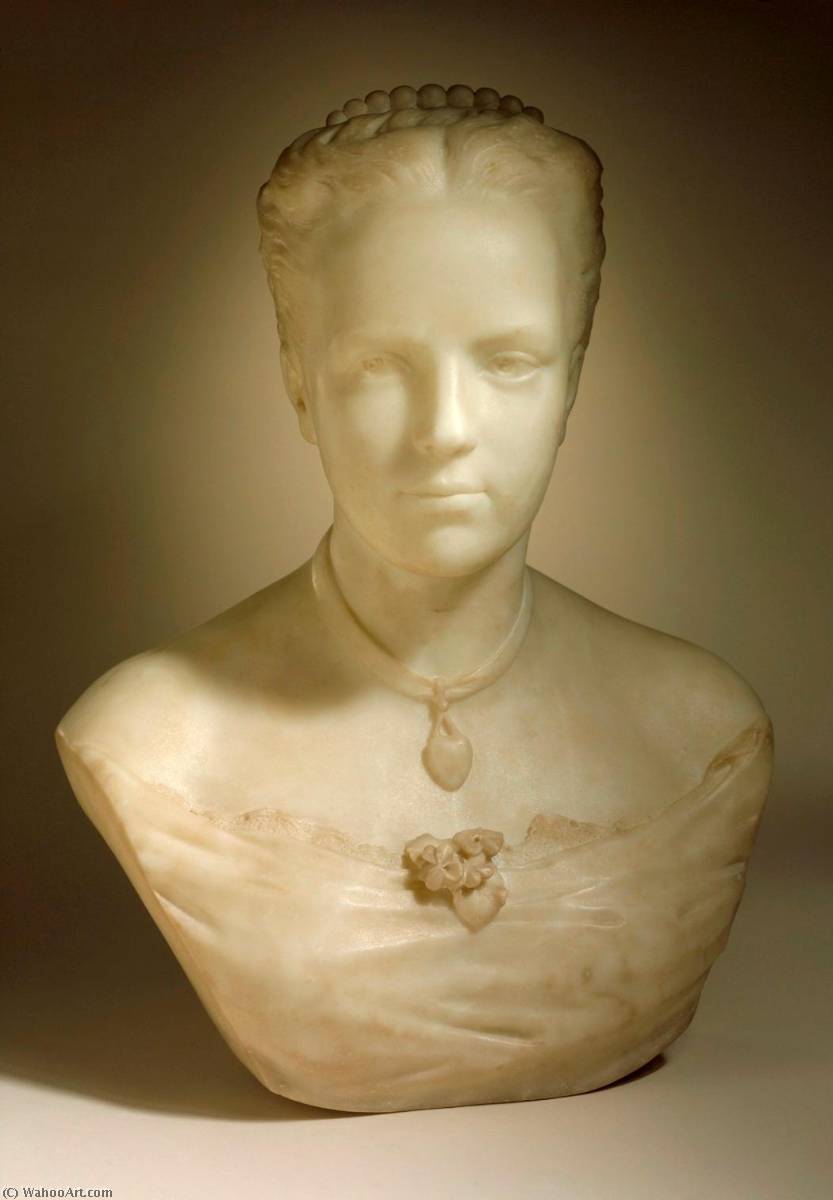 WikiOO.org - Encyclopedia of Fine Arts - Lukisan, Artwork Augustus Saint Gaudens - Florence Gibbs