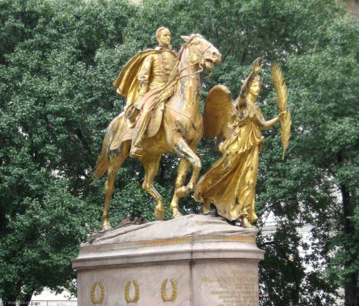 WikiOO.org - Güzel Sanatlar Ansiklopedisi - Resim, Resimler Augustus Saint Gaudens - General Sherman Monument