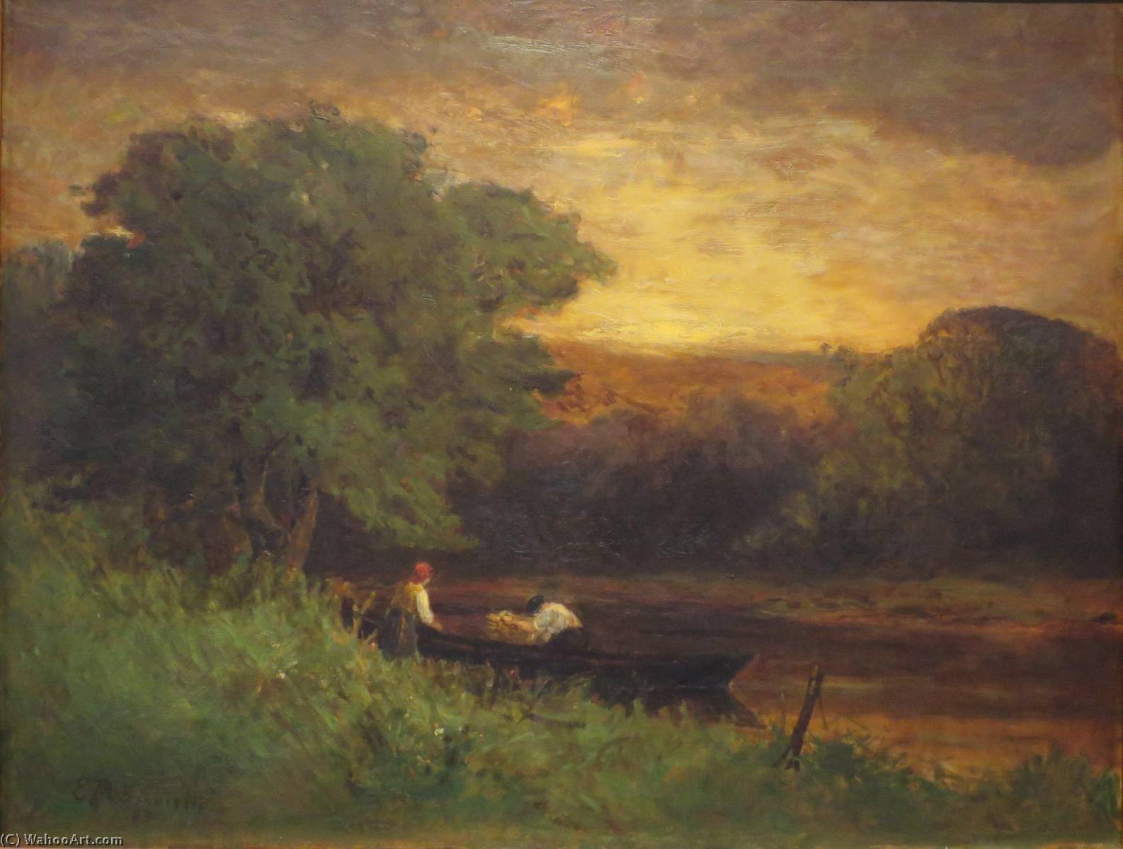 Wikioo.org - The Encyclopedia of Fine Arts - Painting, Artwork by Edward Mitchell Bannister - 