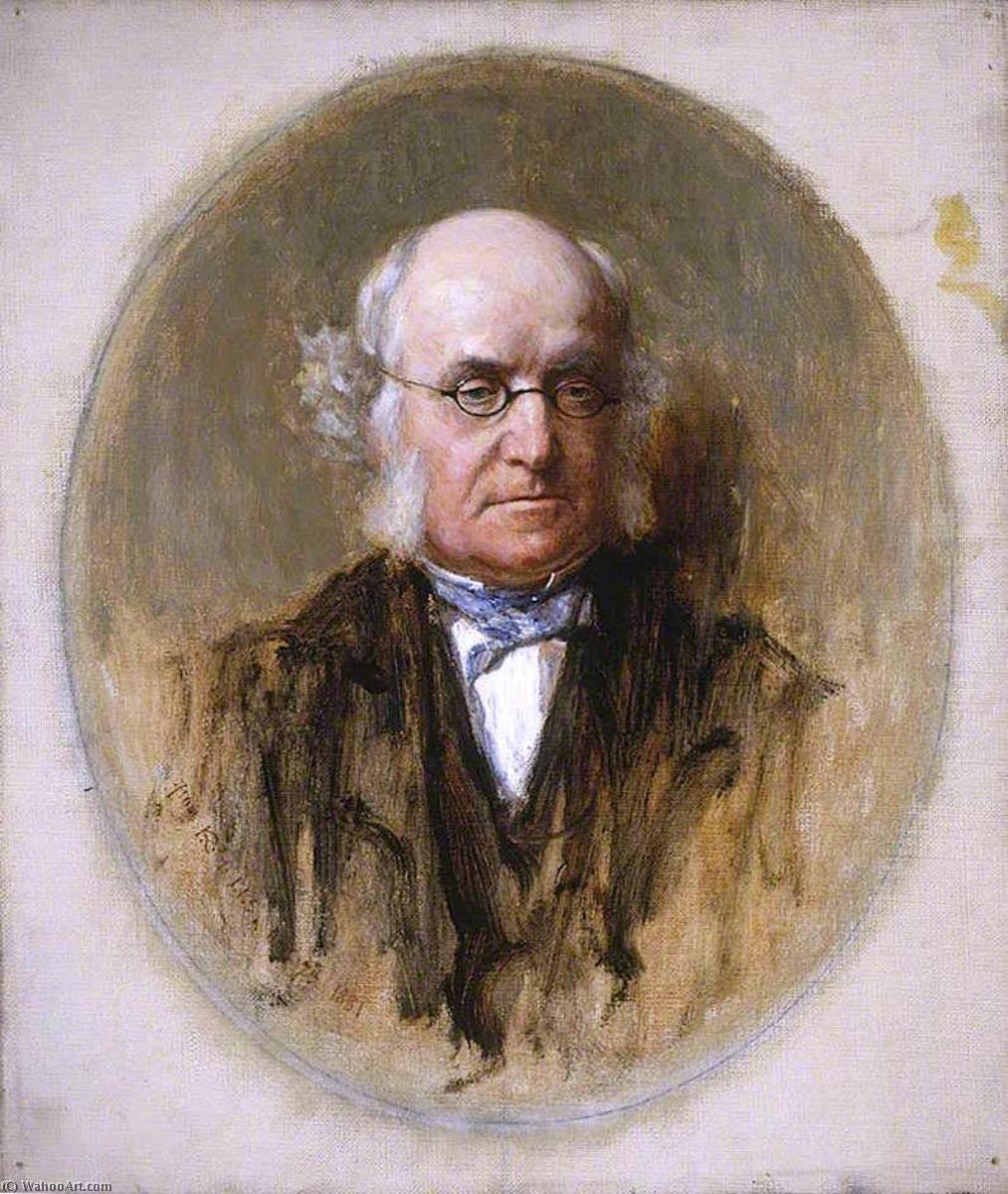 WikiOO.org - Encyclopedia of Fine Arts - Lukisan, Artwork George Agnew Reid - Dr John Brown, Physician and Author of Rab and his Friends