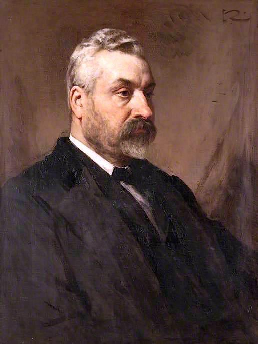 Wikioo.org - The Encyclopedia of Fine Arts - Painting, Artwork by George Reid - John Duncan, General Manager of the Glasgow Tramway and Omnibus Company