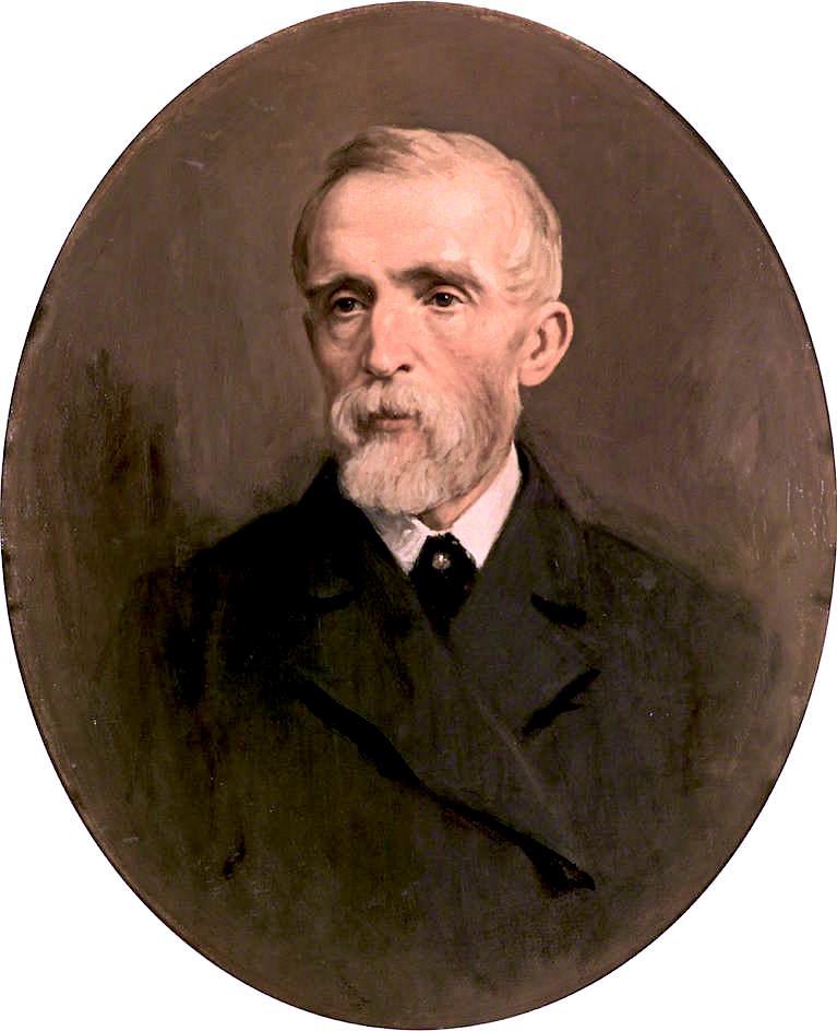Wikioo.org - The Encyclopedia of Fine Arts - Painting, Artwork by George Reid - John Ritchie Findlay of Aberlour, Proprietor of the Scotsman, Founder of the Scottish Na