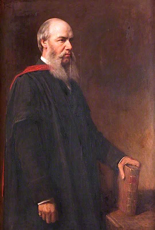 Wikioo.org - The Encyclopedia of Fine Arts - Painting, Artwork by George Reid - Edward Caird, Professor of Moral Philosophy at the University of Glasgow