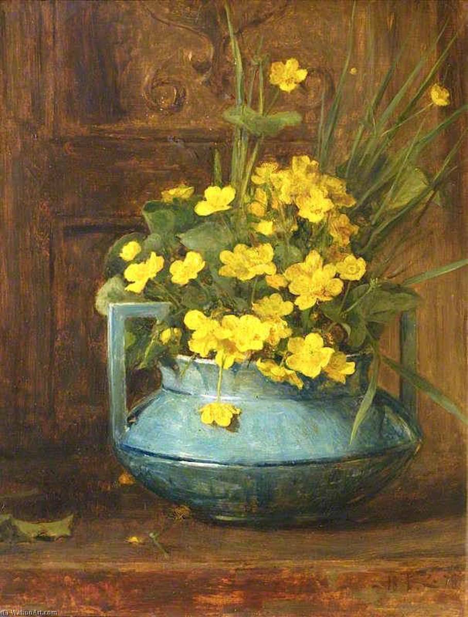 Wikioo.org - The Encyclopedia of Fine Arts - Painting, Artwork by George Reid - Marsh Marigolds