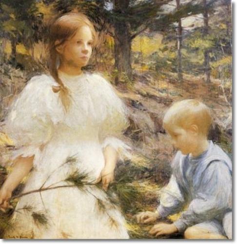 Wikioo.org - The Encyclopedia of Fine Arts - Painting, Artwork by Frank Weston Benson - 