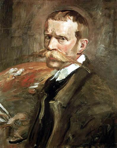 Wikioo.org - The Encyclopedia of Fine Arts - Painting, Artwork by Fritz Von Uhde - Self portrait