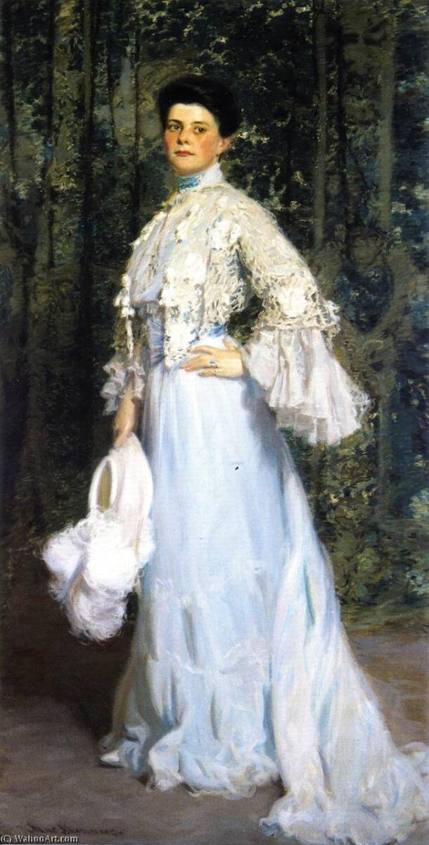 Wikioo.org - The Encyclopedia of Fine Arts - Painting, Artwork by Frederick William Macmonnies - Mabel Conkling