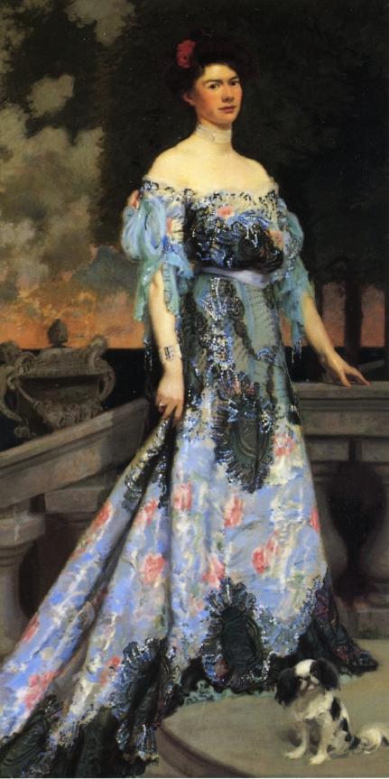 Wikioo.org - The Encyclopedia of Fine Arts - Painting, Artwork by Frederick William Macmonnies - Mrs. Anne Archbold