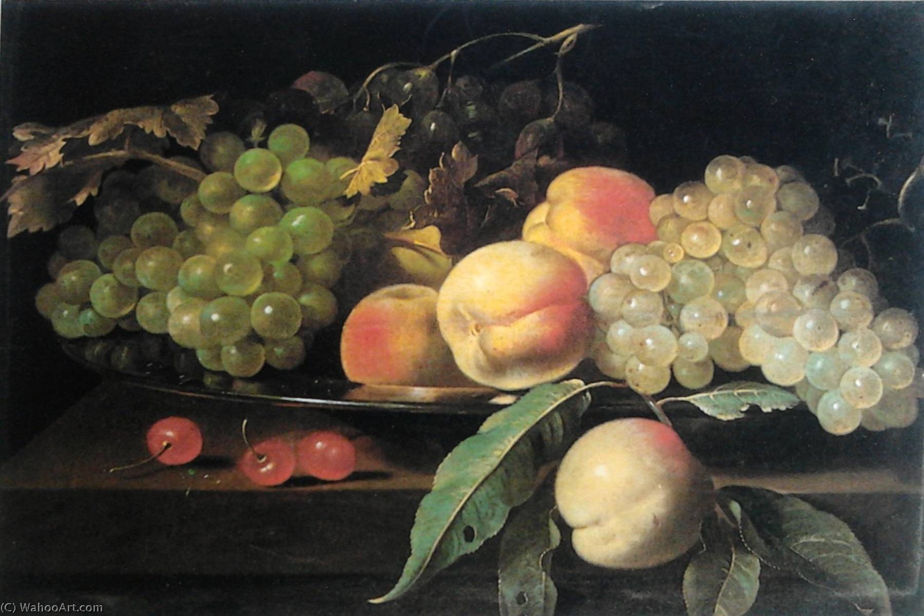 Wikioo.org - The Encyclopedia of Fine Arts - Painting, Artwork by Cornelis Jansz De Heem - Still life with fruit