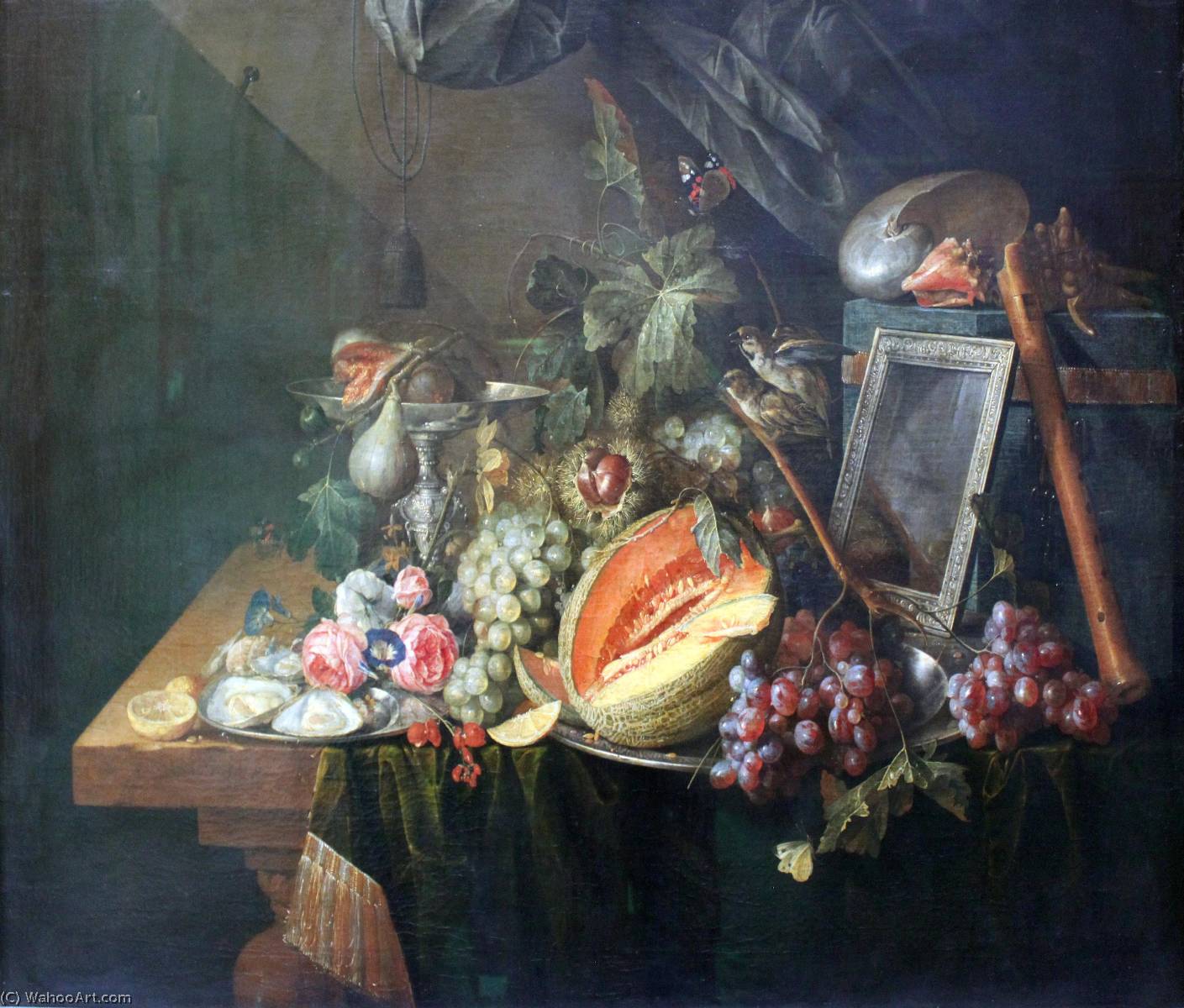 Wikioo.org - The Encyclopedia of Fine Arts - Painting, Artwork by Cornelis Jansz De Heem - 