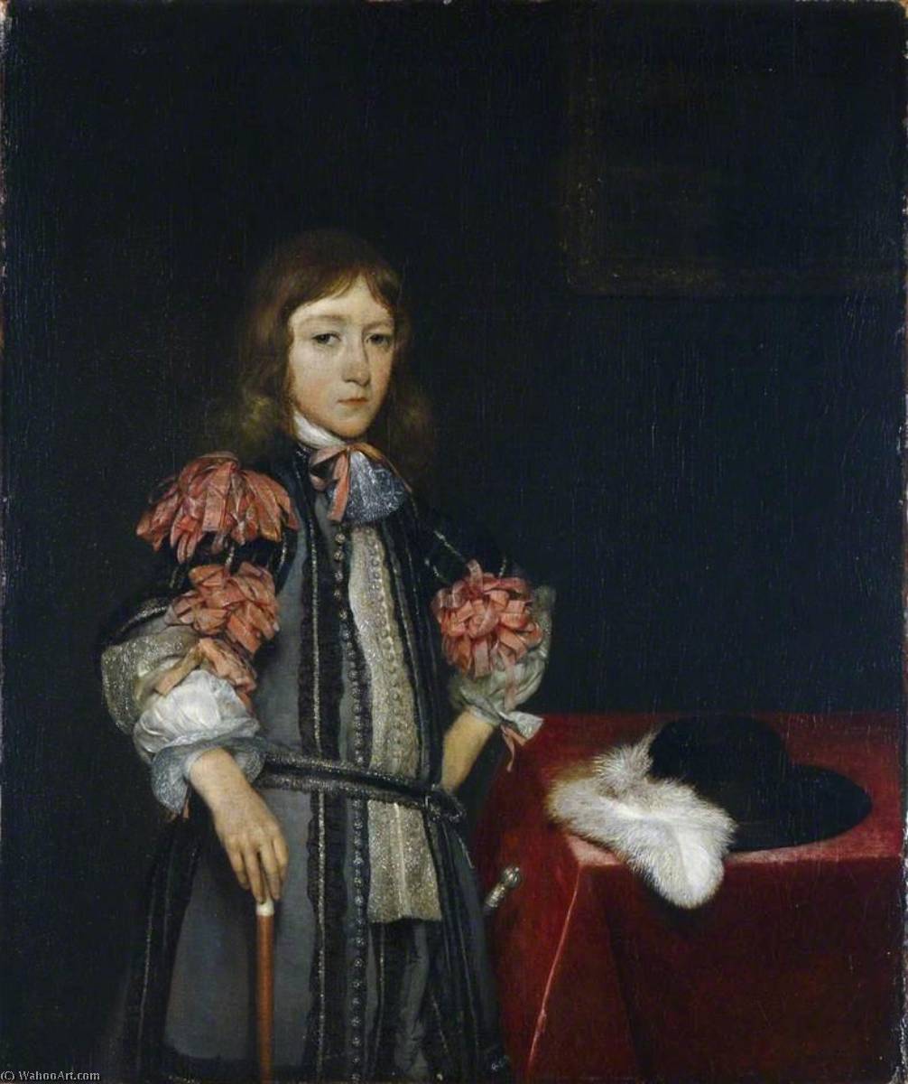 WikiOO.org - 백과 사전 - 회화, 삽화 Gerard Ter Borch The Younger - Gerbrand Pancras, Prince of Nassau Dietz