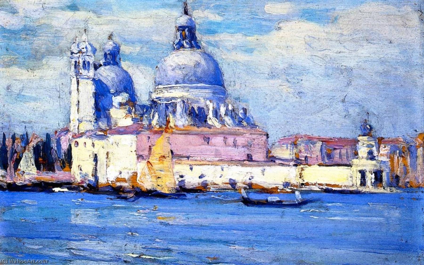 Wikioo.org - The Encyclopedia of Fine Arts - Painting, Artwork by Clarence Alphonse Gagnon - La Salute, Venice