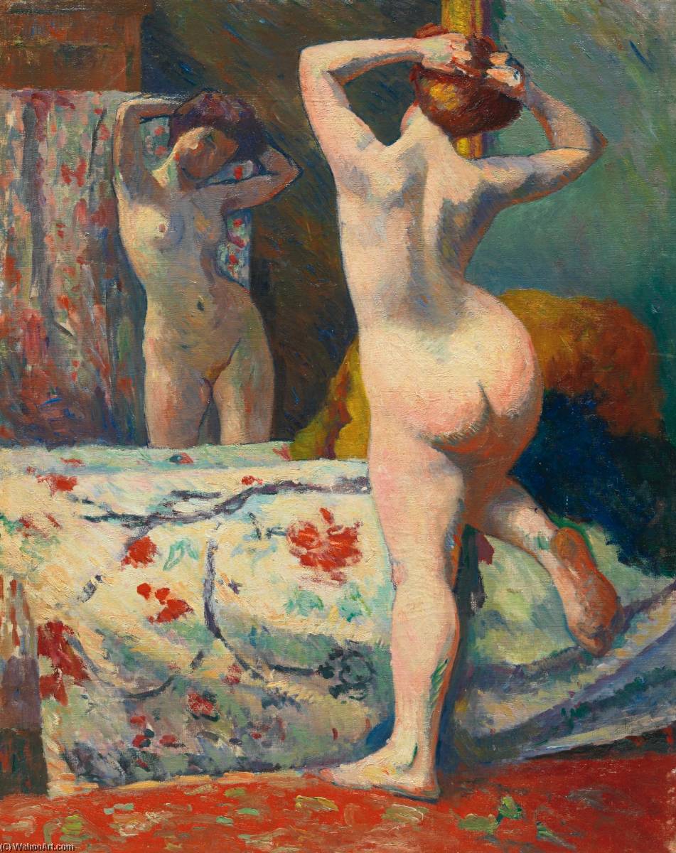 Wikioo.org - The Encyclopedia of Fine Arts - Painting, Artwork by Henri Charles Manguin - Le Reflet