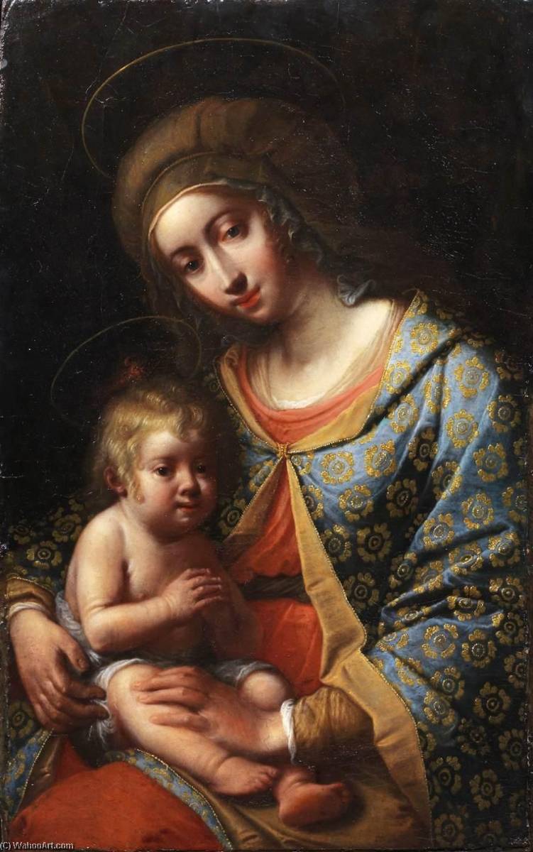 Wikioo.org – L'Enciclopedia delle Belle Arti - Pittura, Opere di Mario Balassi - madonna col bambino