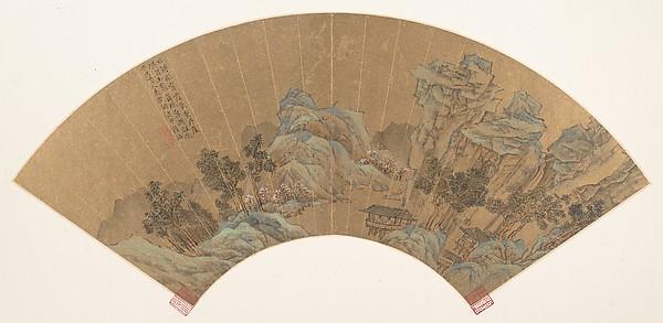 WikiOO.org - Encyclopedia of Fine Arts - Lukisan, Artwork Lu Zhi - Brocaded Sea of Peach Blossom Waves