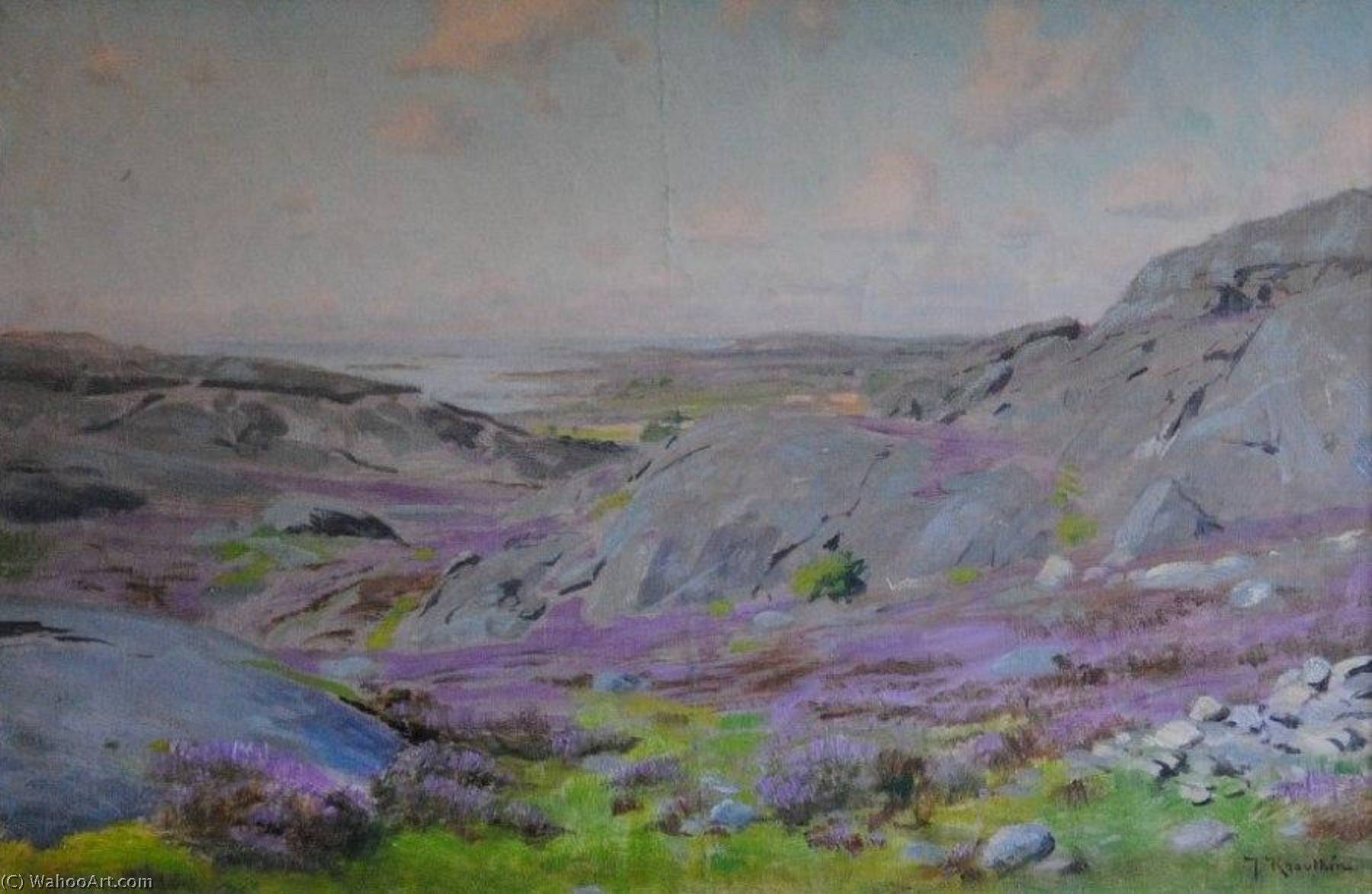 WikiOO.org - Encyclopedia of Fine Arts - Malba, Artwork Johan Krouthén - Landscape