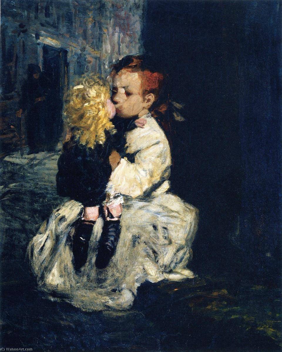 Wikioo.org - The Encyclopedia of Fine Arts - Painting, Artwork by George Benjamin Luks - The Little Madonna