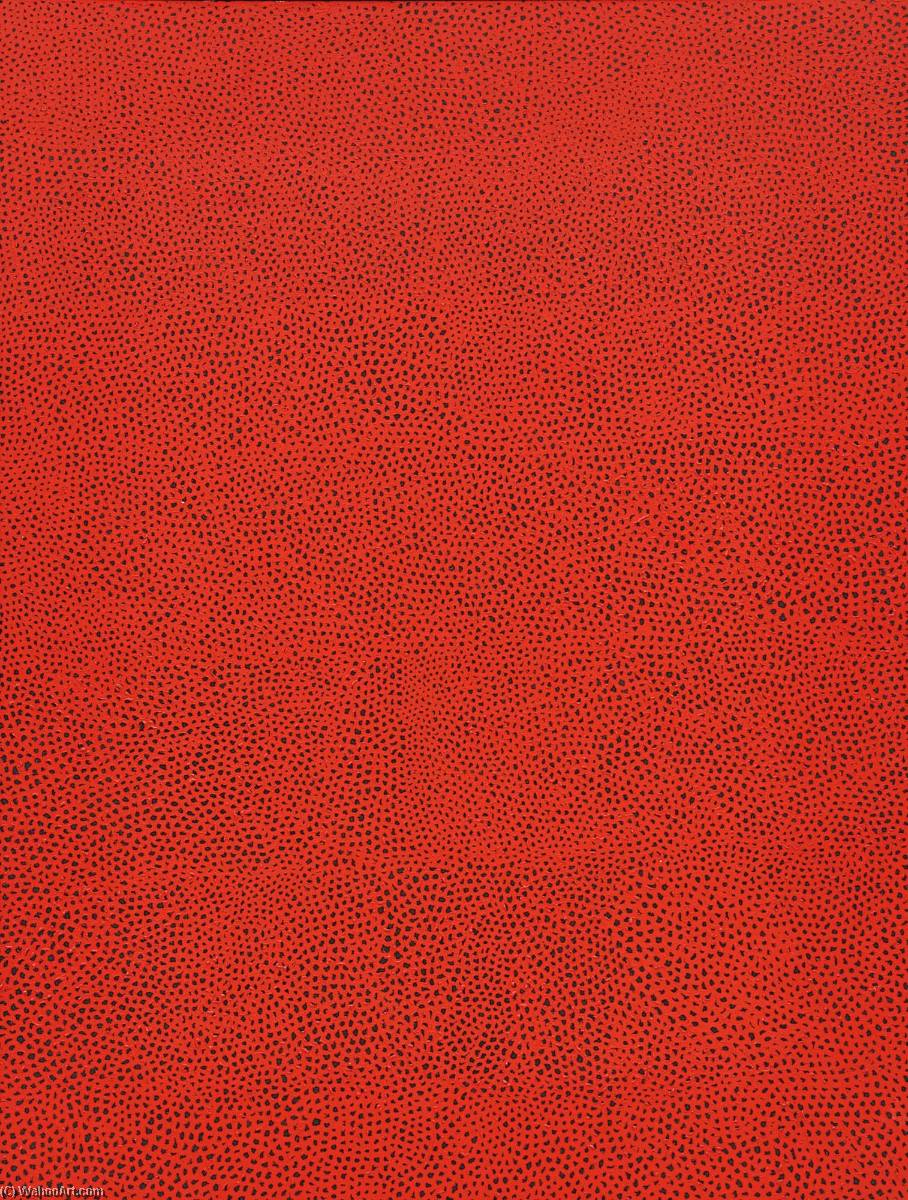 Wikioo.org - The Encyclopedia of Fine Arts - Painting, Artwork by Yayoi Kusama - No. Red B
