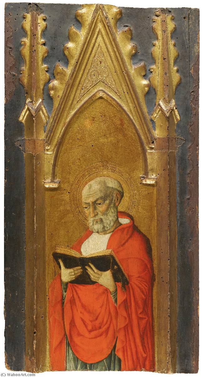 Wikioo.org - The Encyclopedia of Fine Arts - Painting, Artwork by Matteo Di Giovanni Di Bartolo - saint jerome