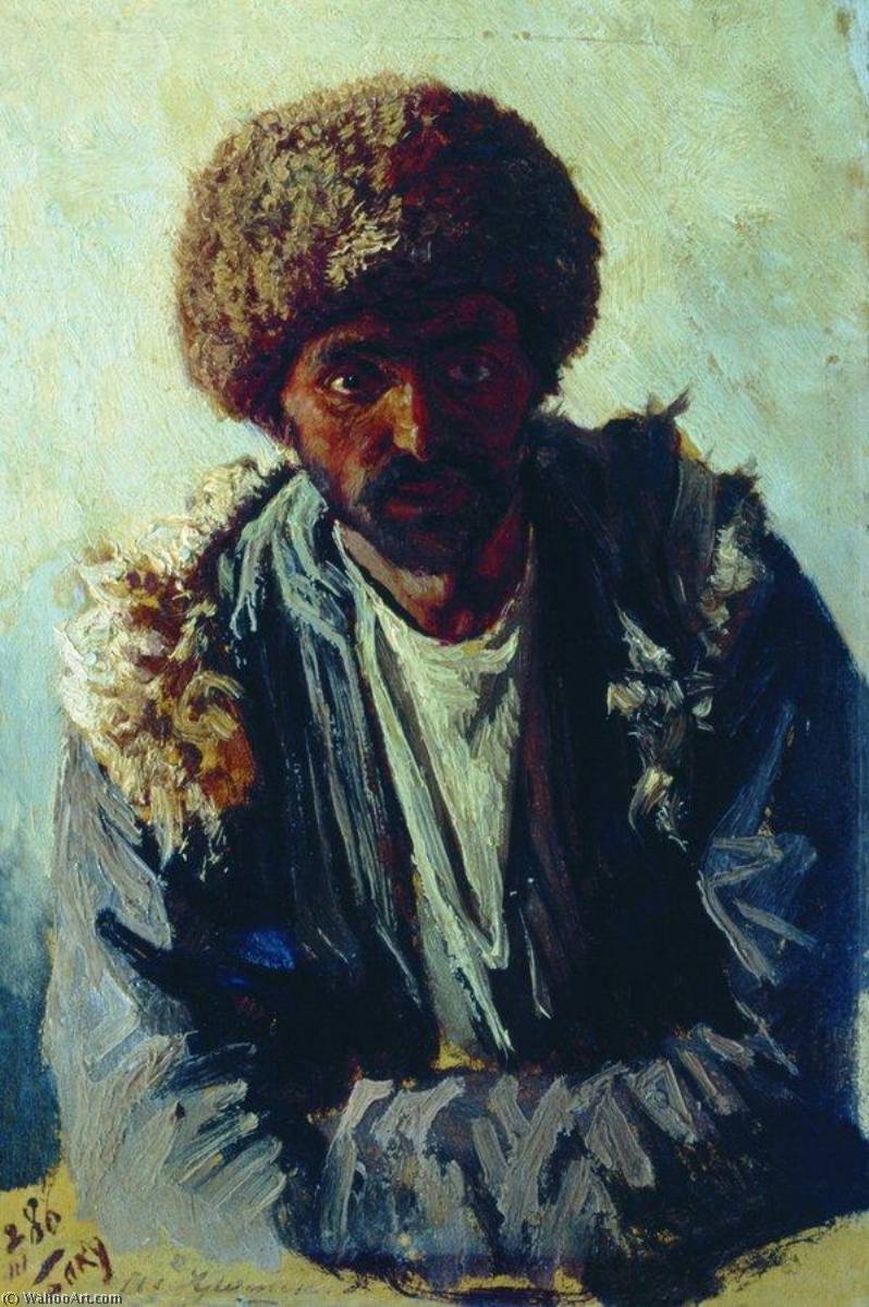 WikiOO.org - Enciklopedija likovnih umjetnosti - Slikarstvo, umjetnička djela Nikolai Aleksandrovich Yaroshenko - Man from Baku