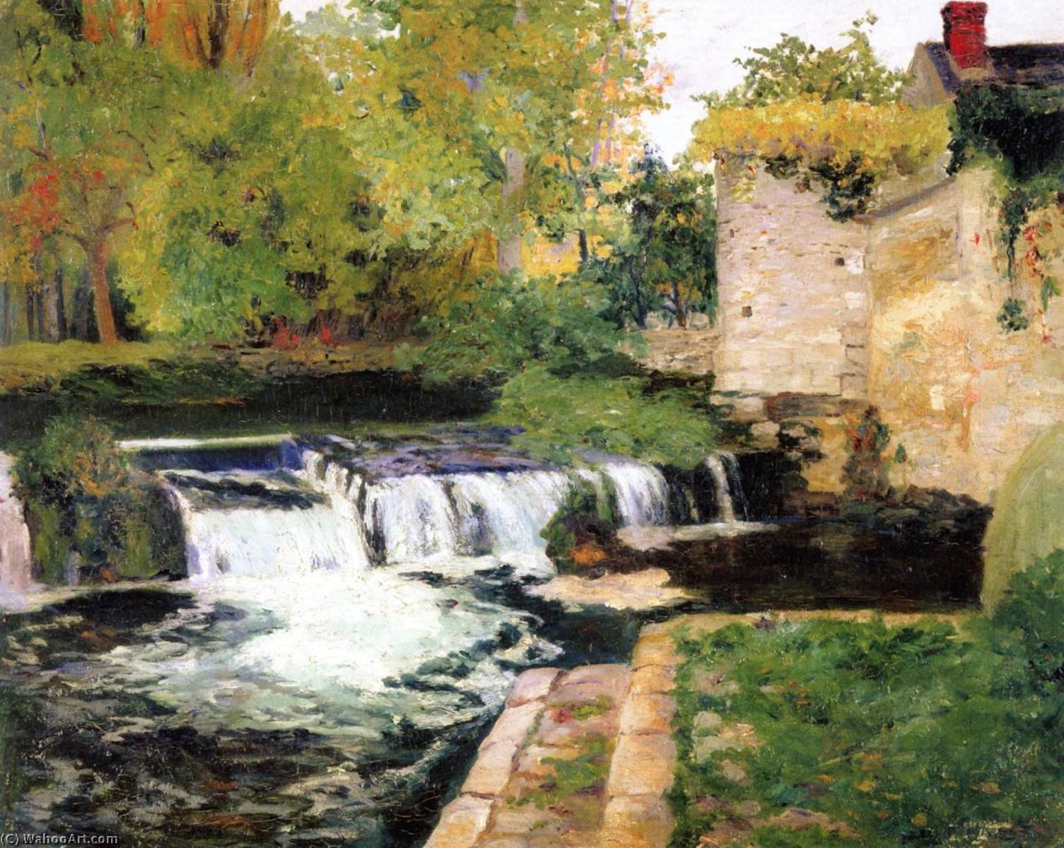 WikiOO.org - Εγκυκλοπαίδεια Καλών Τεχνών - Ζωγραφική, έργα τέχνης Maurice Cullen - The Mill Stream
