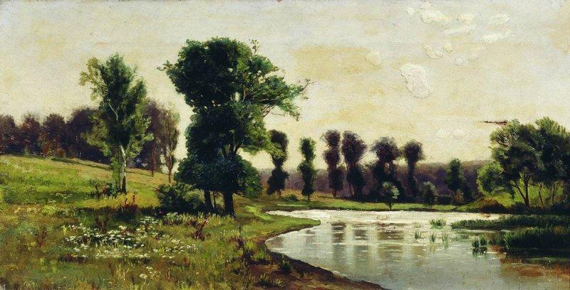 Wikioo.org - The Encyclopedia of Fine Arts - Painting, Artwork by Konstantin Yakovlevich Kryzhitsky - Landscape