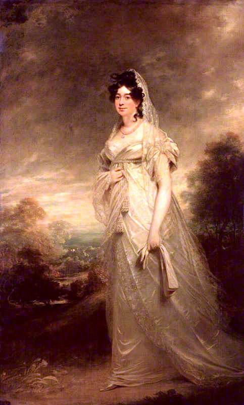 Wikioo.org - The Encyclopedia of Fine Arts - Painting, Artwork by William Beechey - Harriot Beauclerk, née Mellon, Duchess of St Albans