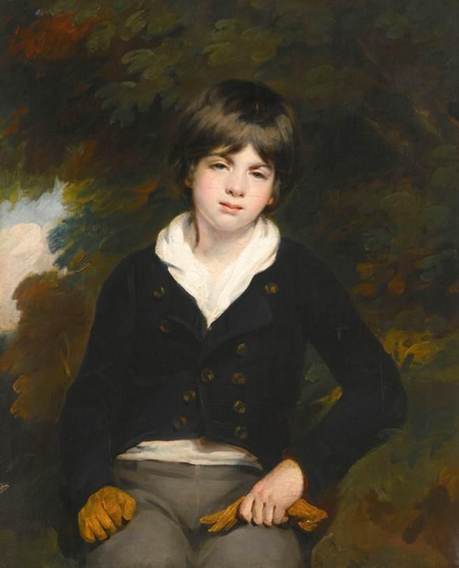 Wikioo.org - The Encyclopedia of Fine Arts - Painting, Artwork by William Beechey - Portrait of a Boy