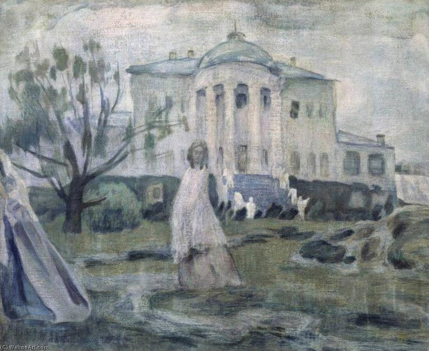 WikiOO.org - Encyclopedia of Fine Arts - Maleri, Artwork Viktor Elpidiforovich Borisov Musatov - Ghosts