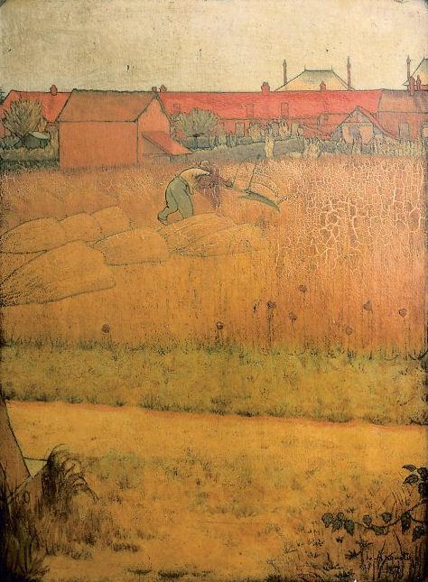 Wikioo.org - สารานุกรมวิจิตรศิลป์ - จิตรกรรม Louis Anquetin - The Harvest