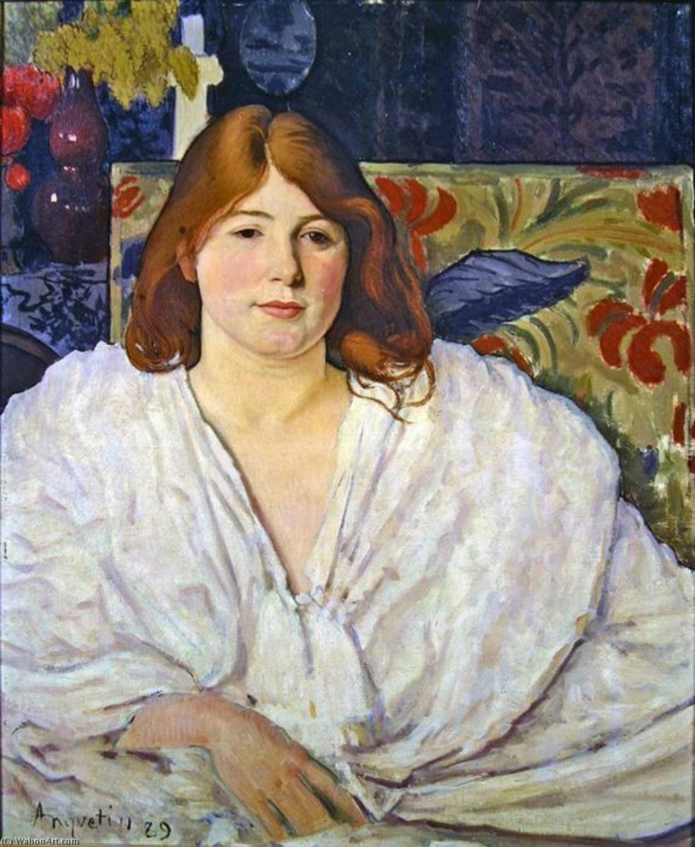 Wikioo.org - The Encyclopedia of Fine Arts - Painting, Artwork by Louis Anquetin - Lili Grenier