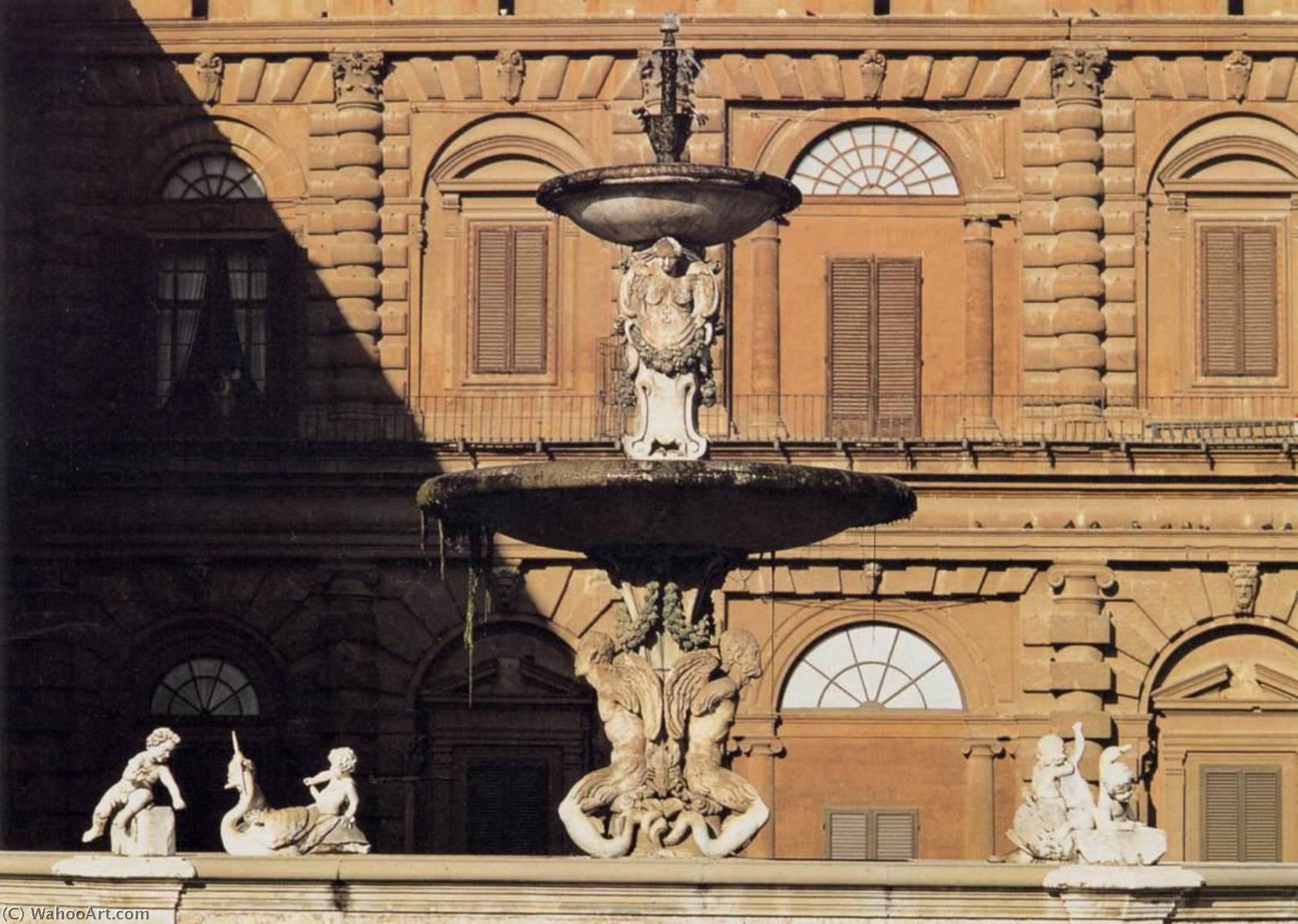WikiOO.org - Encyclopedia of Fine Arts - Schilderen, Artwork Francesco Susini - The Artichoke Fountain