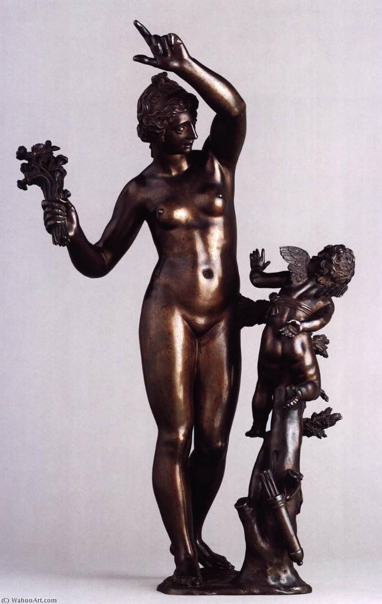 Wikioo.org - The Encyclopedia of Fine Arts - Painting, Artwork by Francesco Susini - Venus Chastising Cupid