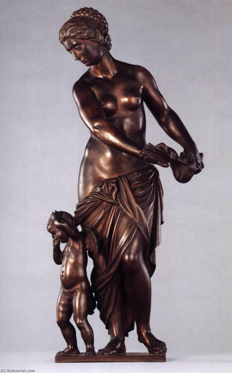 WikiOO.org - Encyclopedia of Fine Arts - Lukisan, Artwork Francesco Susini - Venus Burning Cupid's Arrows