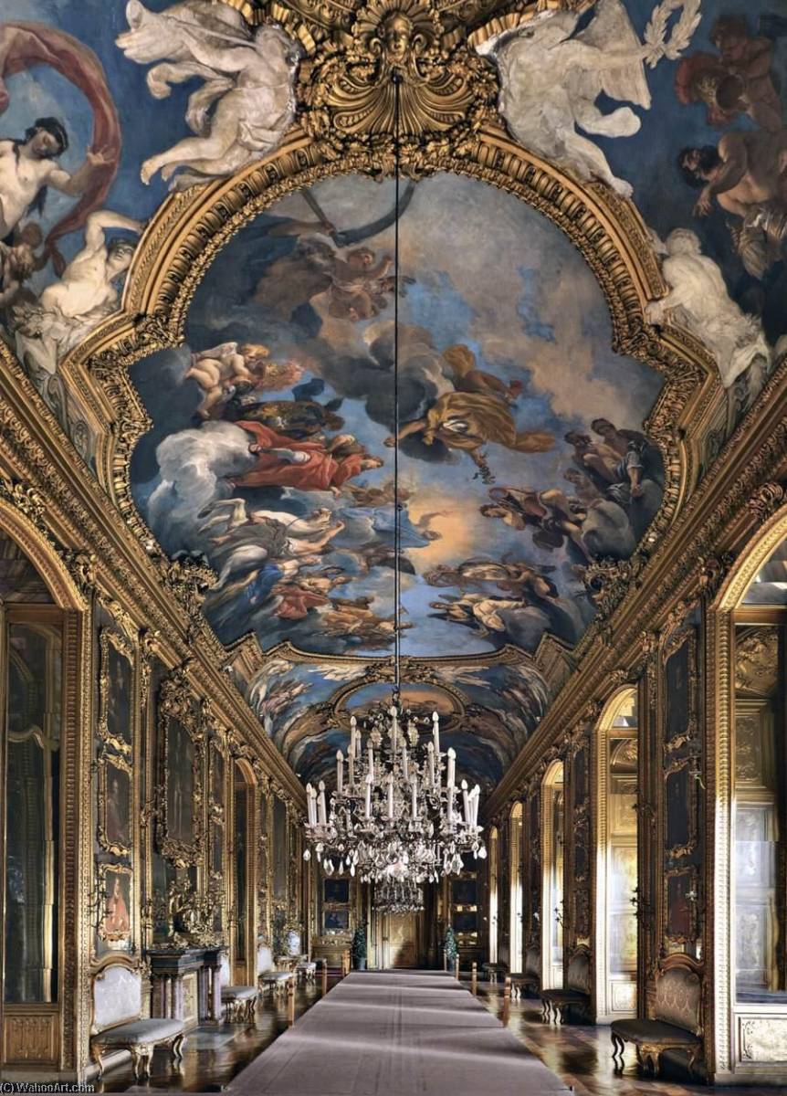 Wikioo.org – L'Enciclopedia delle Belle Arti - Pittura, Opere di Daniel Seiter - Vista di Galleria del Daniele