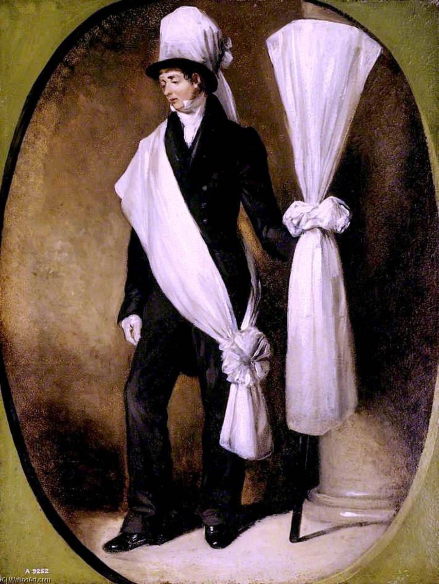 Wikioo.org - The Encyclopedia of Fine Arts - Painting, Artwork by Robert William Buss - A Funeral Bearer
