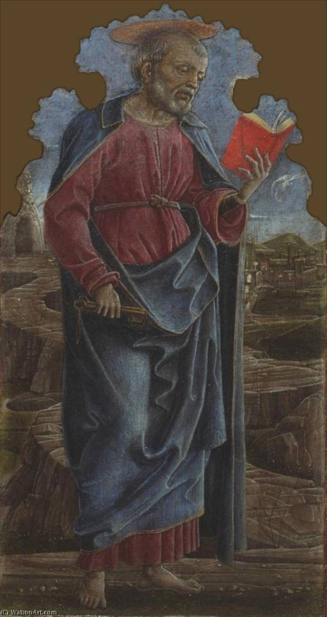 WikiOO.org - Encyclopedia of Fine Arts - Maľba, Artwork Cosmè Tura - Saint Peter