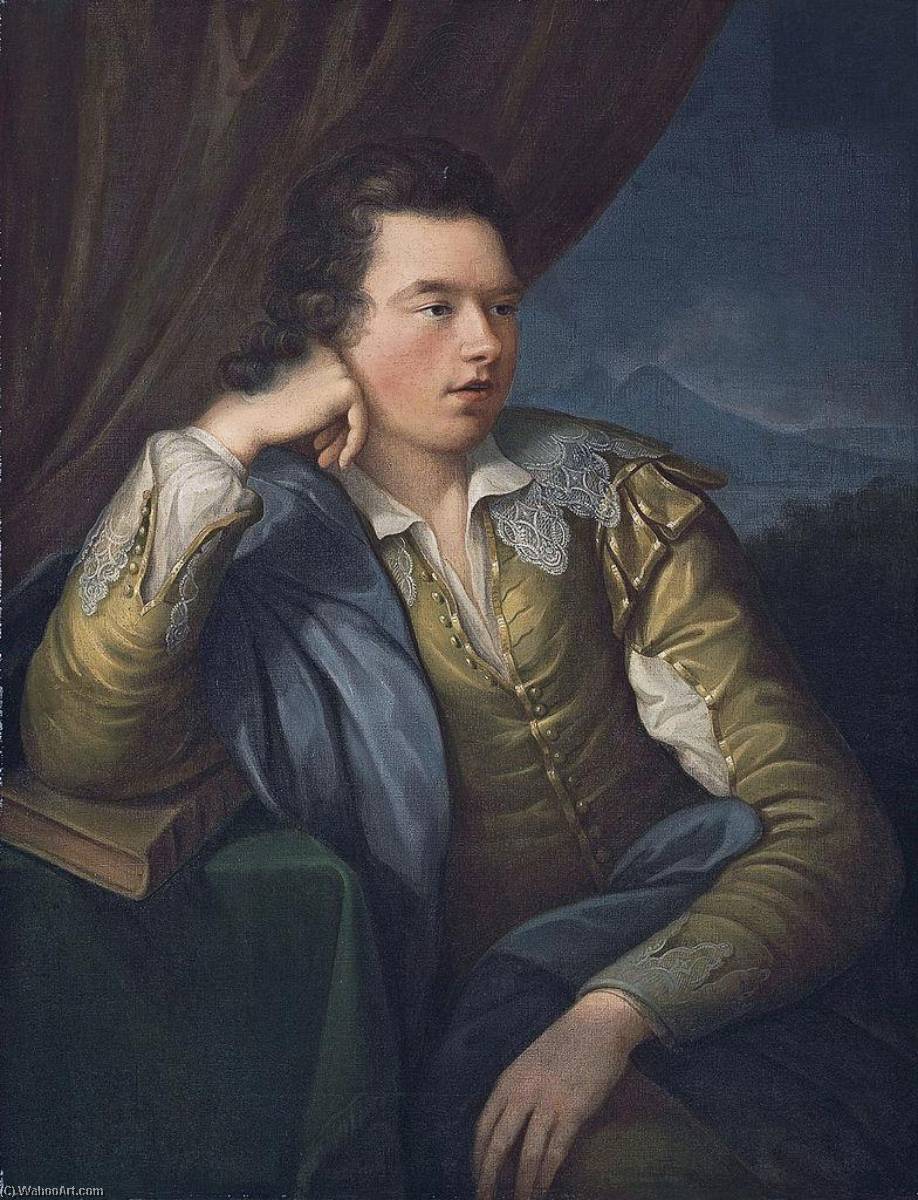 Wikioo.org - The Encyclopedia of Fine Arts - Painting, Artwork by Angelica Kauffman (Maria Anna Angelika) - John Campbell, 4th Earl and 1st Marquess of Breadalbane