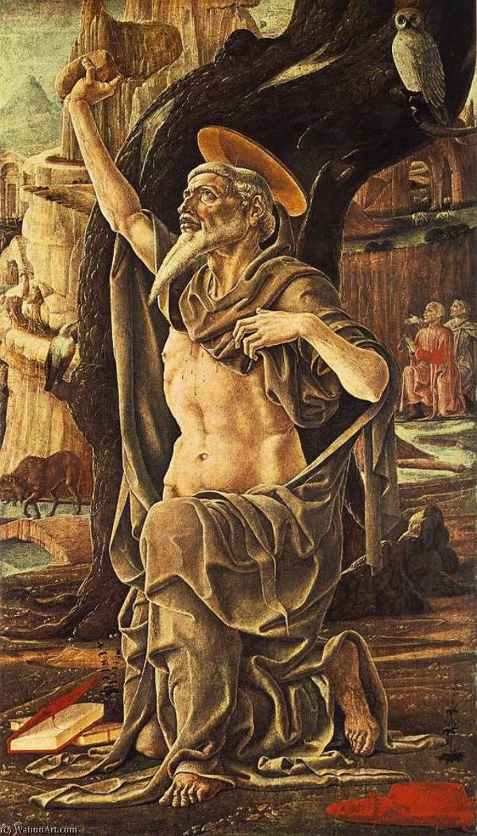 WikiOO.org - אנציקלופדיה לאמנויות יפות - ציור, יצירות אמנות Cosmè Tura - Saint Jerome