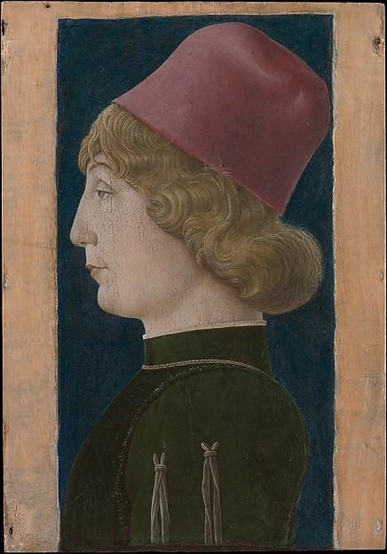 Wikioo.org – L'Enciclopedia delle Belle Arti - Pittura, Opere di Cosmè Tura - ritratto di una giovani uomo