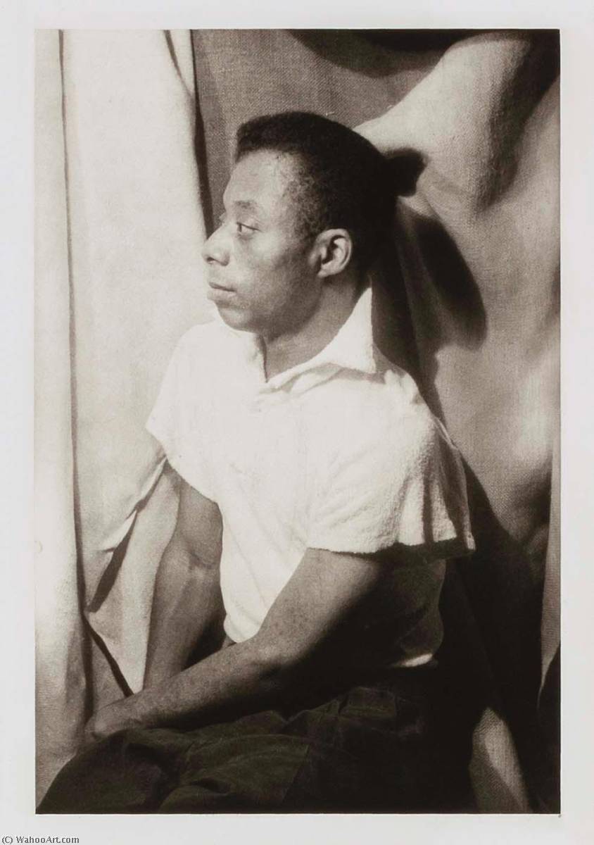 WikiOO.org - Encyclopedia of Fine Arts - Maleri, Artwork Carl Van Vechten - James Baldwin, from the portfolio O Write My Name American Portraits, Harlem Heroes