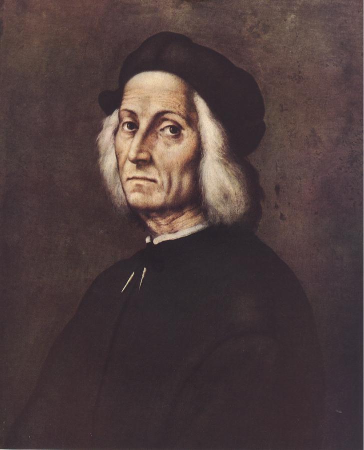 Wikioo.org - The Encyclopedia of Fine Arts - Painting, Artwork by Michele Di Ridolfo Del Ghirlandaio (Michele Tosini) - Portrait of an Old Man