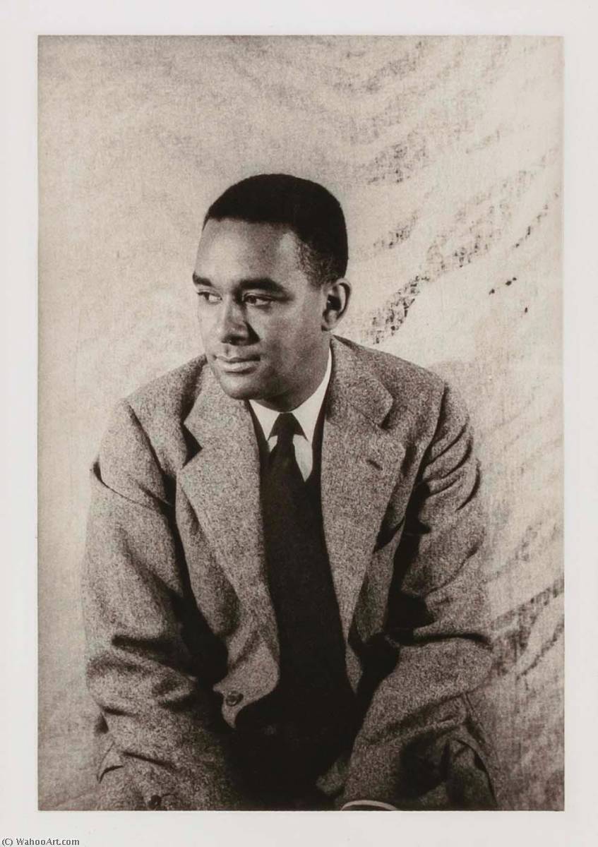 WikiOO.org - Enciklopedija dailės - Tapyba, meno kuriniai Carl Van Vechten - Richard Wright, from the portfolio O Write My Name American Portraits, Harlem Heroes