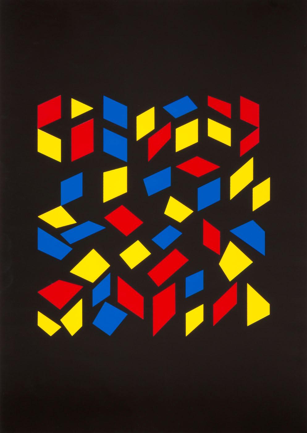 WikiOO.org - 백과 사전 - 회화, 삽화 Anni Albers - Orchestra III, from the portfolio Connections 1925 1983
