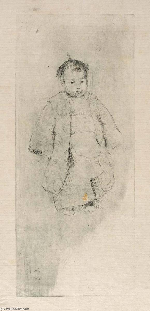 WikiOO.org - Encyclopedia of Fine Arts - Maľba, Artwork Helen Hyde - Baby San