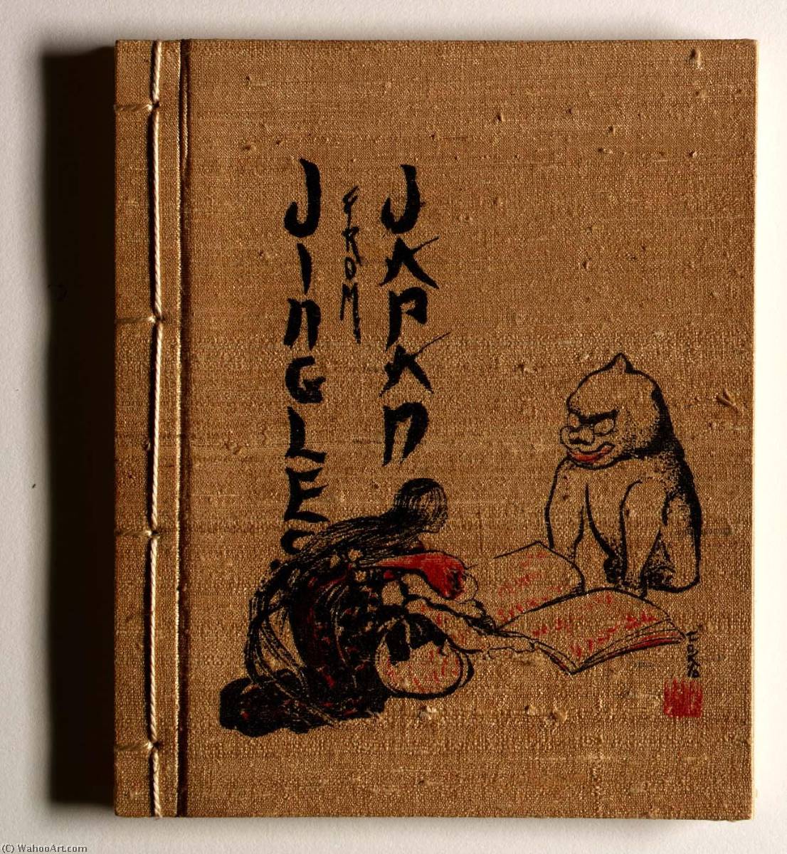 WikiOO.org - Encyclopedia of Fine Arts - Maalaus, taideteos Helen Hyde - Jingles from Japan