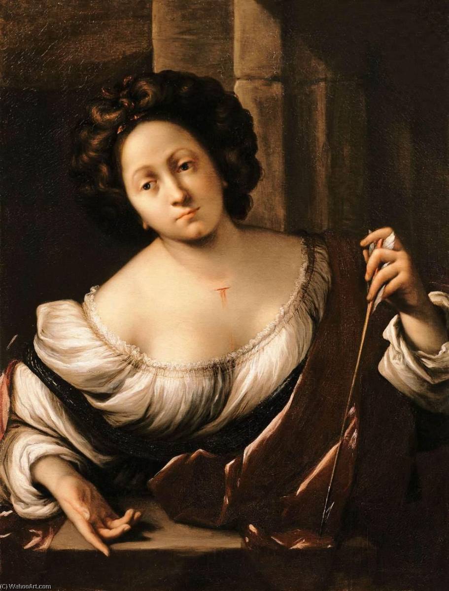 Wikioo.org - The Encyclopedia of Fine Arts - Painting, Artwork by Francesco Del Cairo - St Christina